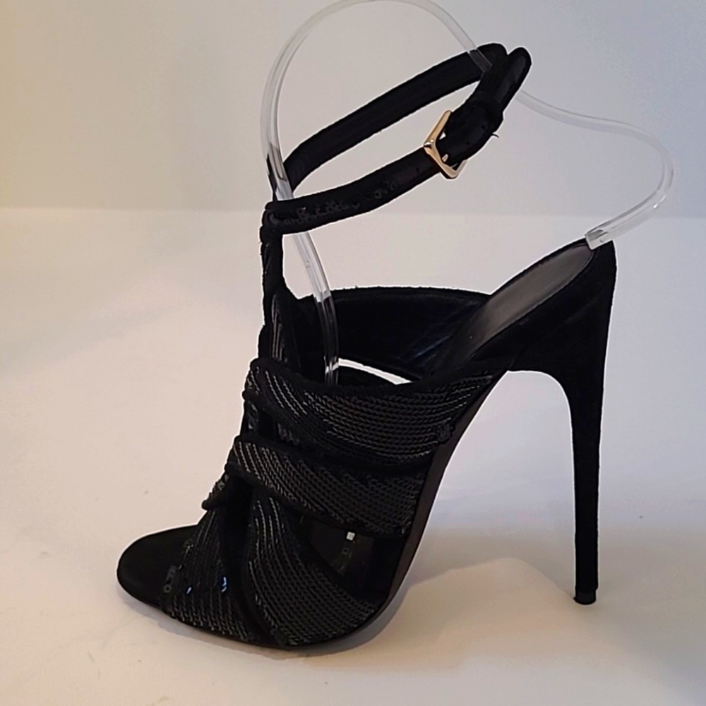 Tom Ford Women's Black Sequin Heels